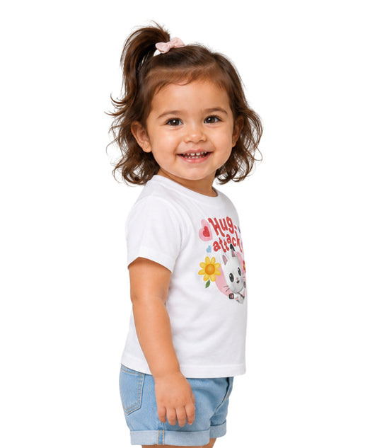 KIABI Baby Girls Hug Attack T-Shirt