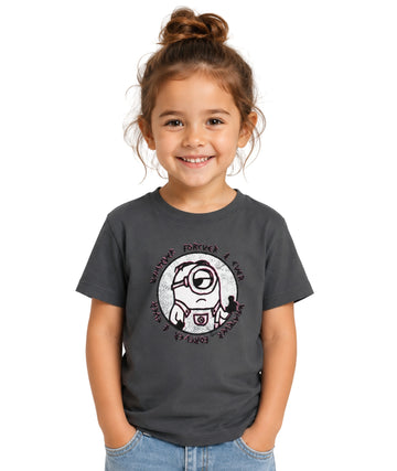 KIABI Kids Girls Minions Short Sleeve T-Shirt