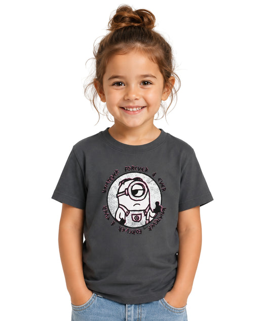 KIABI Kids Girls Minions Short Sleeve T-Shirt