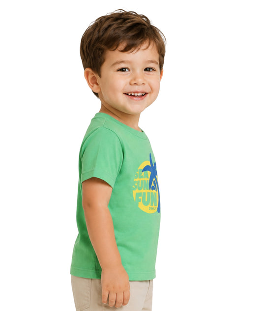 KIABI Baby Boys SEA SUN FUN T-Shirt