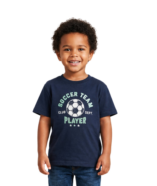 KIABI Baby Boys Soccer Team Player T-Shirt