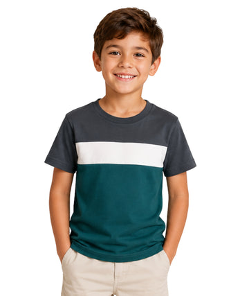 KIABI Kids Boys Relaxed Fit T-Shirt