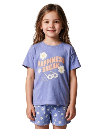 KIABI Girls Floral Set 2 Pcs