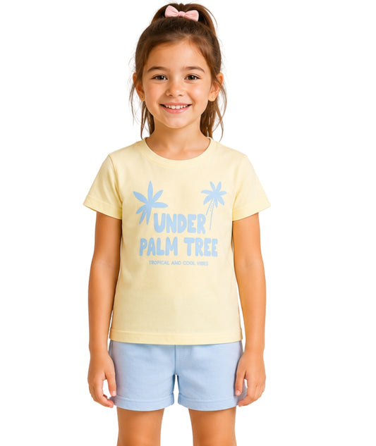 KIABI Kids Girls Under Palm Tree Set 2 Pcs
