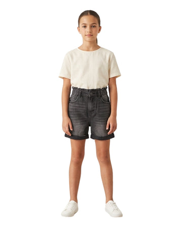 KIABI Girls Paperbag Waist Short