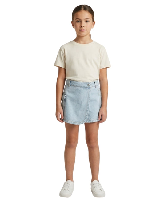 KIABI Girls Wrap Front Skort