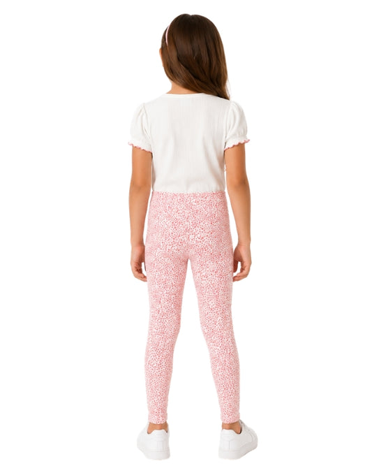 KIABI Girls Floral Casual Pant