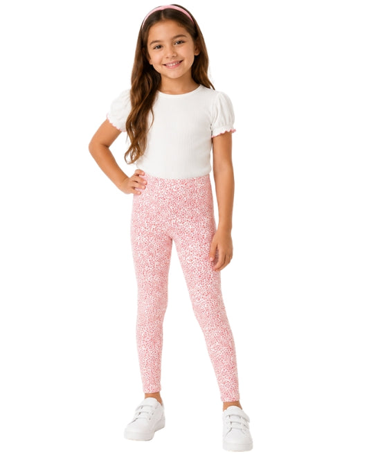 KIABI Girls Floral Casual Pant