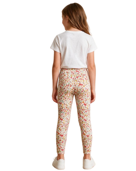 KIABI Girls Floral Casual Pant