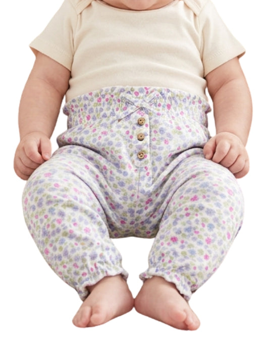 KIABI Baby Girls Al over Flower Pant