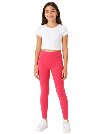 KIABI Girls Stretchy Casual Pant