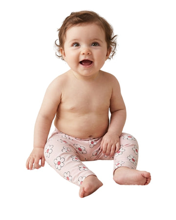 KIABI Baby Girls All-Over Daisy Floral Pant
