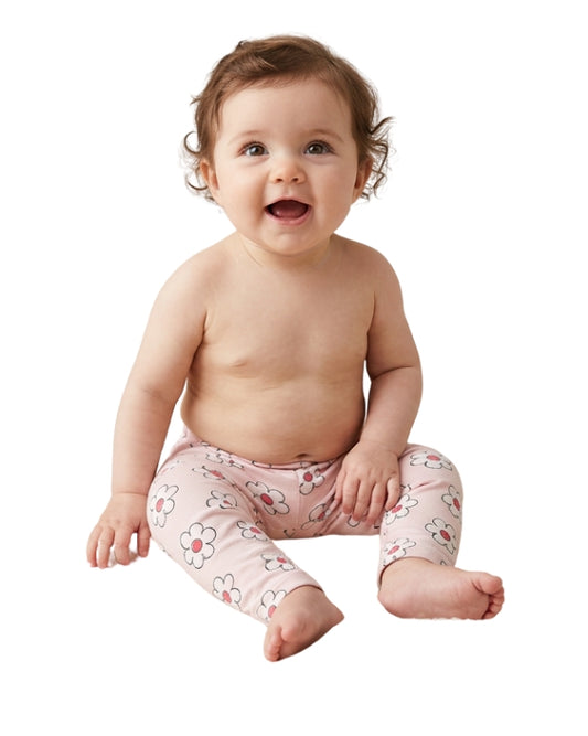 KIABI Baby Girls All-Over Daisy Floral Pant