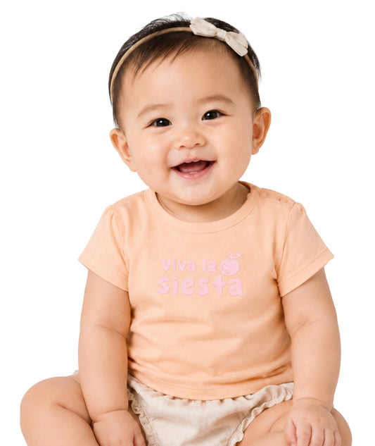 KIABI Baby Girls Short Sleeve T-Shirt