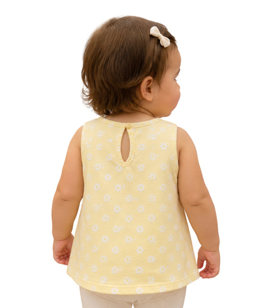 KIABI Baby Girls Designed Sleeveless T-Shirt