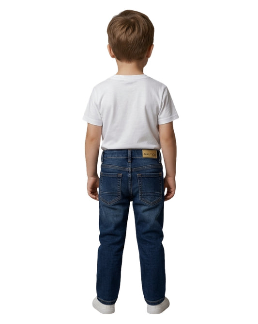 NAUTICA Boys Stretch Straight Jeans