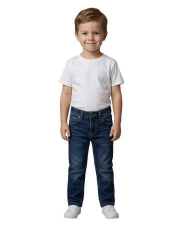 NAUTICA Boys Stretch Straight Jeans