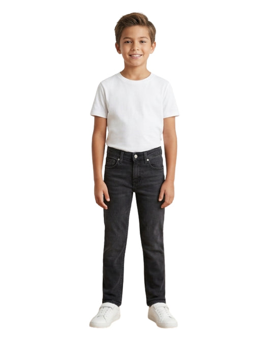 CK CALVIN KLEIN Boys Slim Straight Jeans