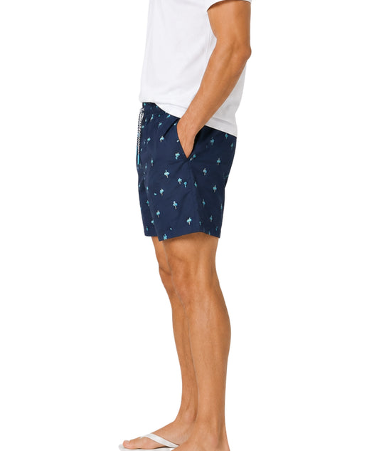 KIABI Men Palm Printed Swim Short