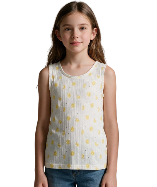 KIABI Kids Girls Lemon T-Shirt