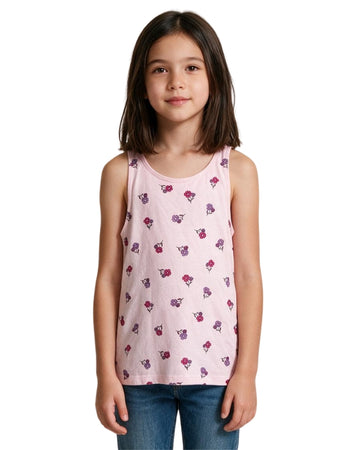KIABI Girls Allover Floral T-Shirt