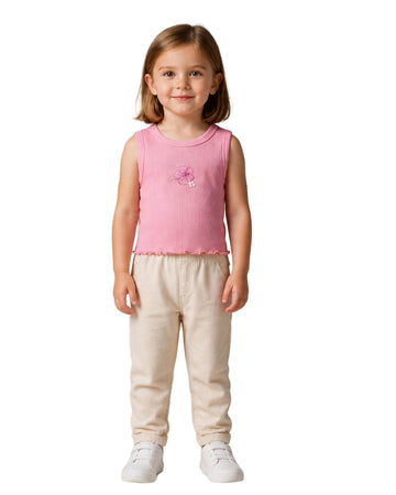 KIABI Girls  Tropical Flower T-Shirt