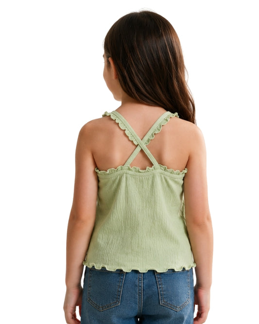 KIABI Girls Fruit Motif Detail T-Shirt