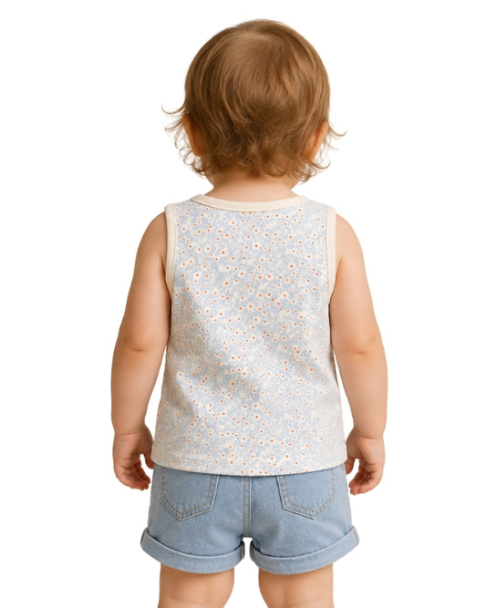 KIABI Baby Girls Floral T-Shirt