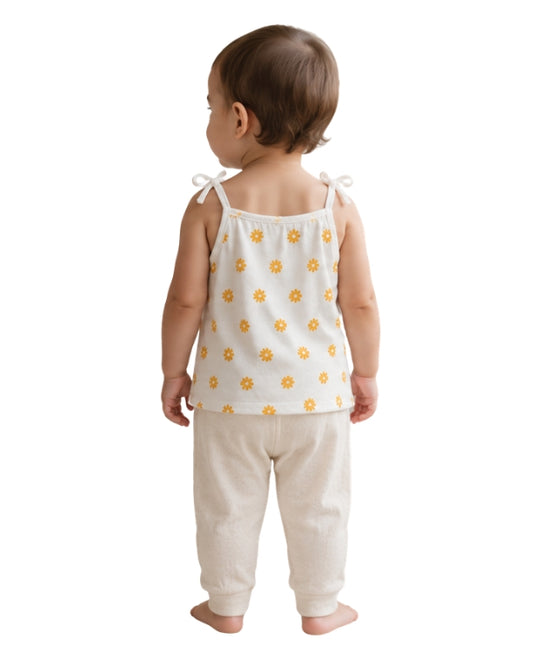 KIABI Baby Girls Floral Pattern T-Shirt