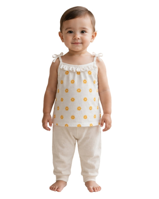 KIABI Baby Girls Floral Pattern T-Shirt