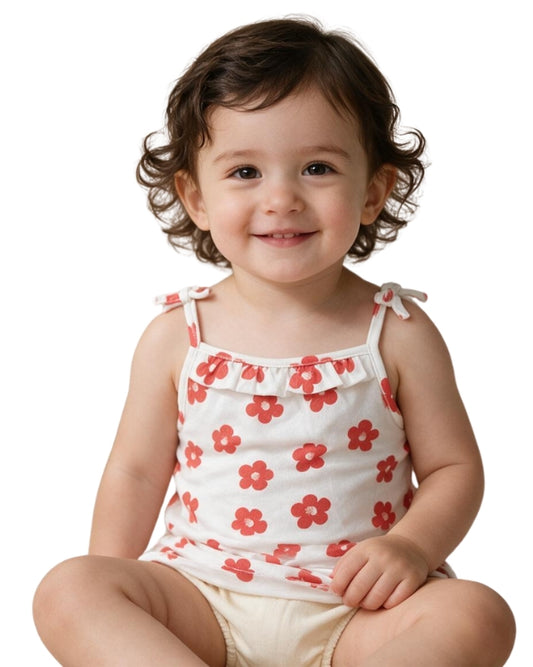 KIABI Baby Girls Floral T-Shirt