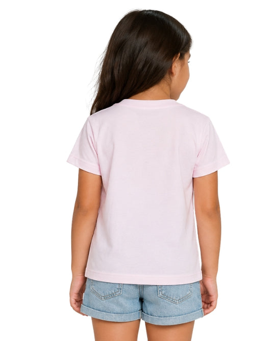 KIABI Girls Vibrant Tropical Summer Graphic T-Shirt