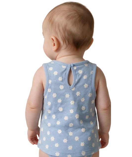 KIABI Baby White Floral T-Shirt