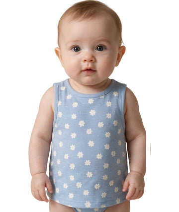 KIABI Baby White Floral T-Shirt