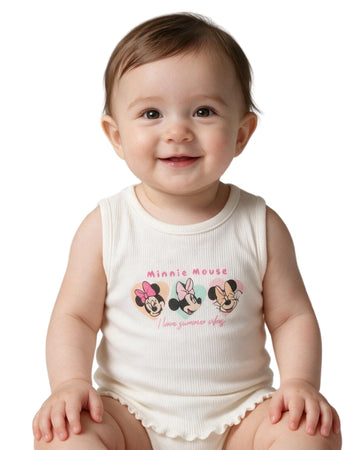 DISNEY Baby Girls Minnie Graphic T-Shirt