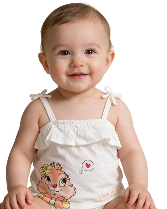 DISNEY Baby Girls Cute Cartoon Character T-Shirt