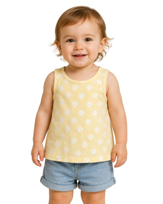 KIABI Baby Girls Flower T-Shirt