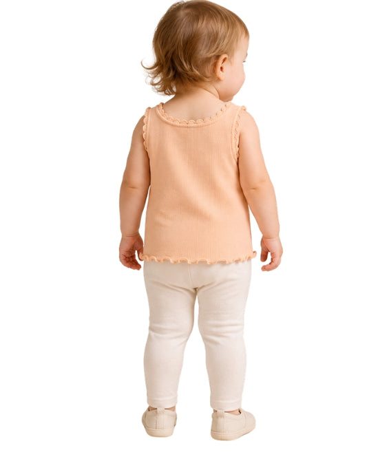 KIABI Baby Girls Rib T-Shirt