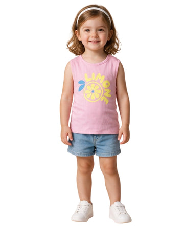 KIABI Baby Girls Limone T-Shirt