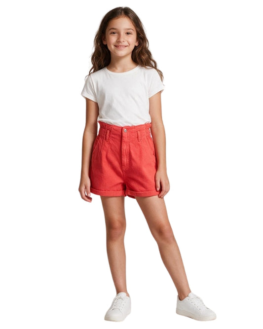 KIABI Girls High Rise Short