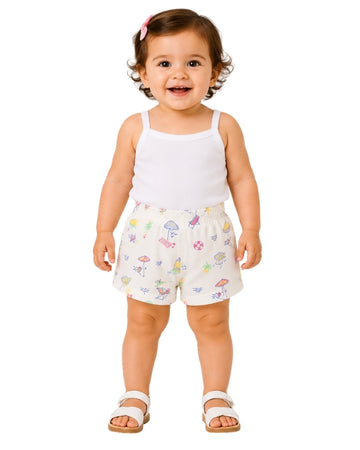KIABI Girls Beach Inspired Design Short