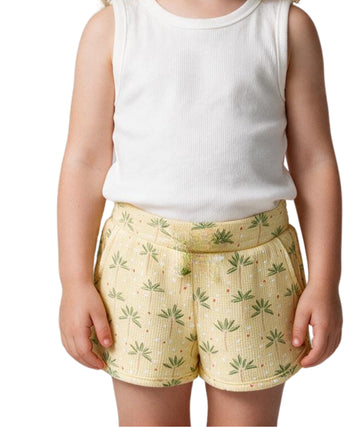 KIABI Baby Girls Palms Print Short