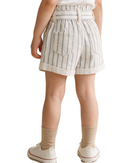 KIABI Baby Girls Stripped Short