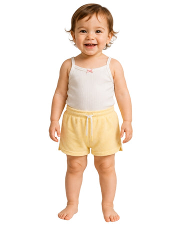 KIABI Baby Girls Terry Fabric Short