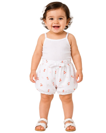 KIABI Baby Girls Fruit Graphic Short