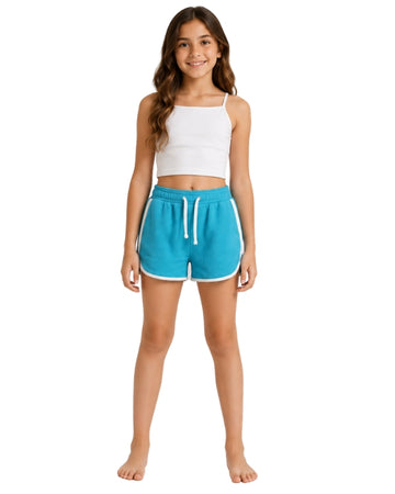 KIABI Girls Textured Waffle Short