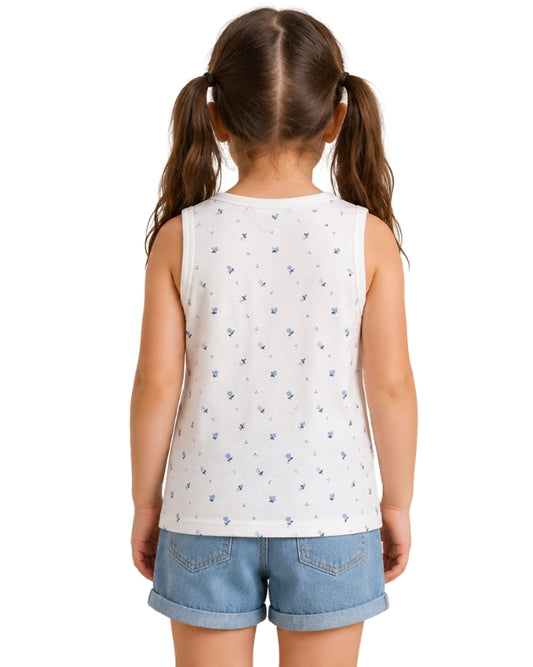 KIABI Girls Mini Floral T-Shirt