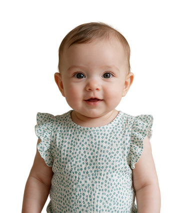 KIABI Baby Girls Ruffle Sleeveless T-Shirt
