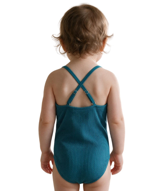 KIABI Baby Girl Ribbed Swimsuit