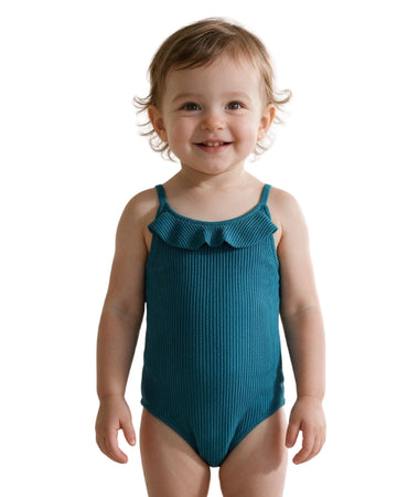 KIABI Baby Girl Ribbed Swimsuit
